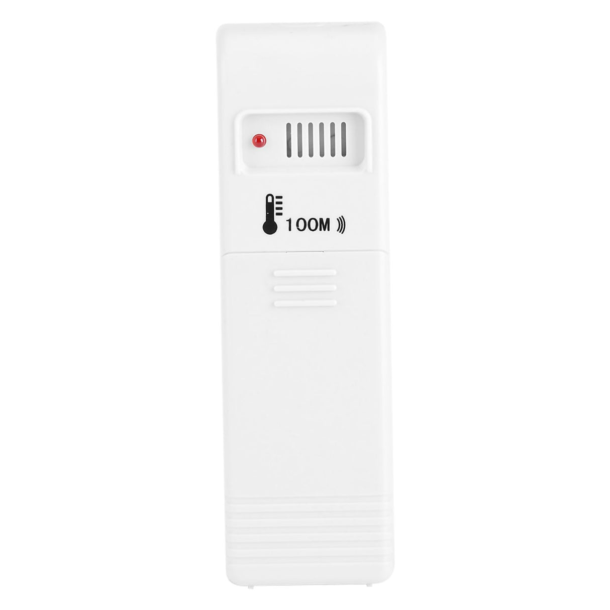 LCD Digital Indoor Outdoor Thermometer Clock Temperature Meter Wireless Transmitter