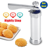 Cookie Press Kit Cookie Biscuit Machine Making Cake Decorating Tools Kitchen