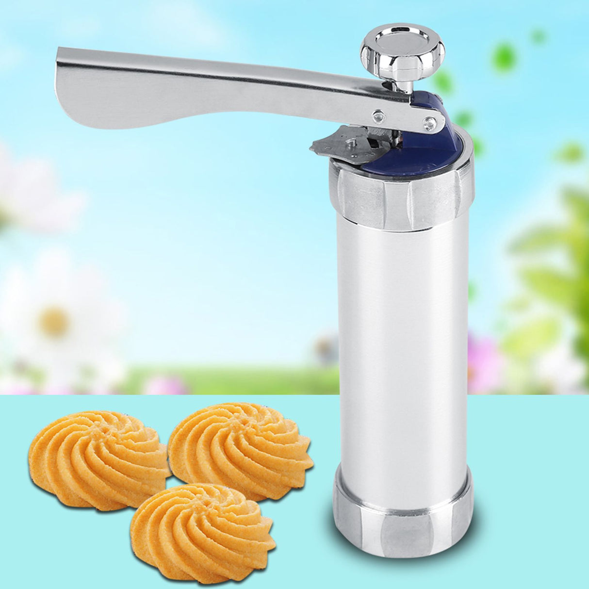 Cookie Press Kit Cookie Biscuit Machine Making Cake Decorating Tools Kitchen