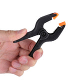10pcs 3inch A Type Black Multifunctional Plastic Spring Clamp Clip DIY Woodworking Tool - Extra Image