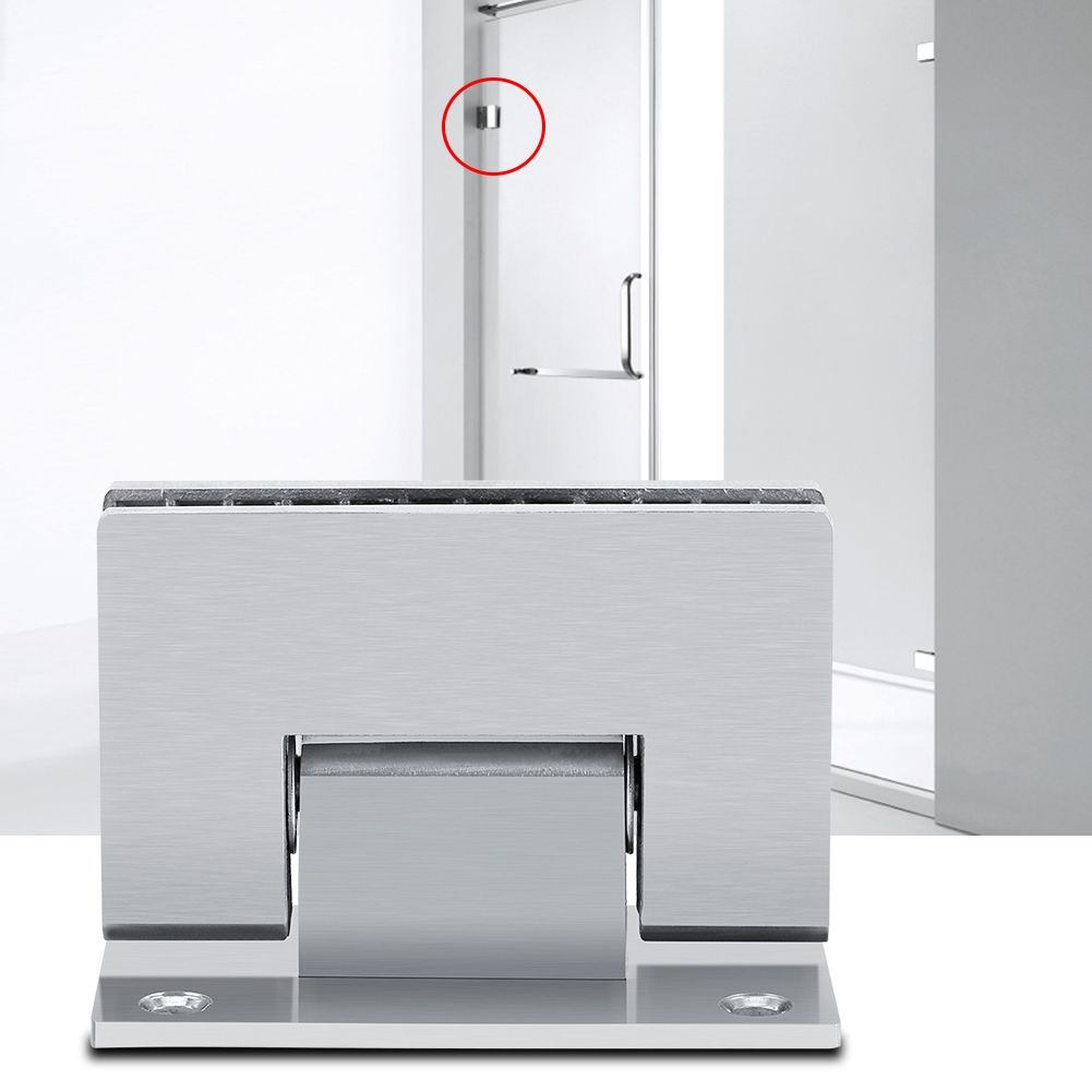 8-10 mm Bracket Frameless Wall to Glass Shower Door Wall Mount Hinge