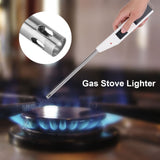 Electronic Kitchen Gas Stove Lighter Spark Starter Oven BBQ Safety Ignitor (Black) - Extra Image