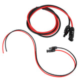 2.5mm Pair of Red Black Solar Panel PV Cable Wire Male Female Connectors - Extra Image