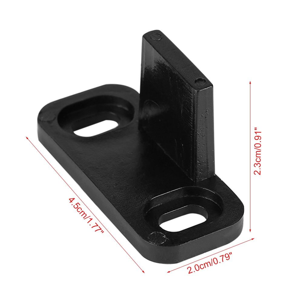Adjustable Sliding Bottom Floor Guide Clip for Barn Door Hardware with Screws