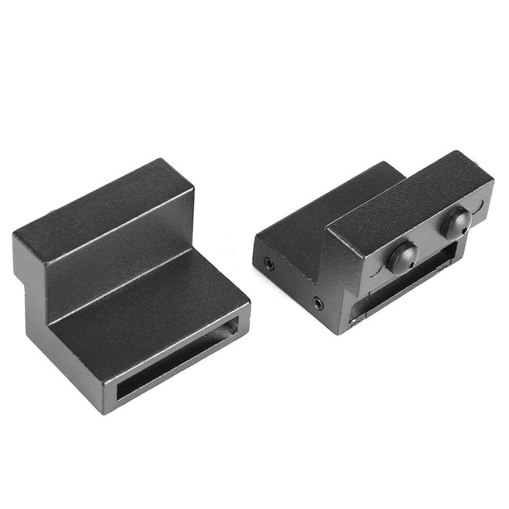 1 Pair Zinc Alloy Door Stopper Replacement Part for Sliding Barn Door Rail Track