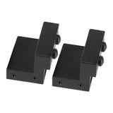 1 Pair Zinc Alloy Door Stopper Replacement Part for Sliding Barn Door Rail Track - Extra Image
