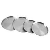 4Pcs/Set Stainless Steel Kitchen Stove Top Burner Covers Cooker Protection