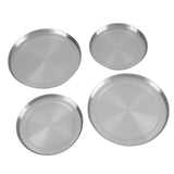 4Pcs/Set Stainless Steel Kitchen Stove Top Burner Covers Cooker Protection - Extra Image