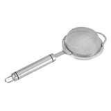 Stainless Steel Fried Food Oil Filter 30# Fine Mesh Strainer Colander Kitchen Gadget - Front View