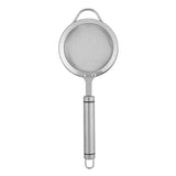 Stainless Steel Fried Food Oil Filter 30# Fine Mesh Strainer Colander Kitchen Gadget - Top-Down View