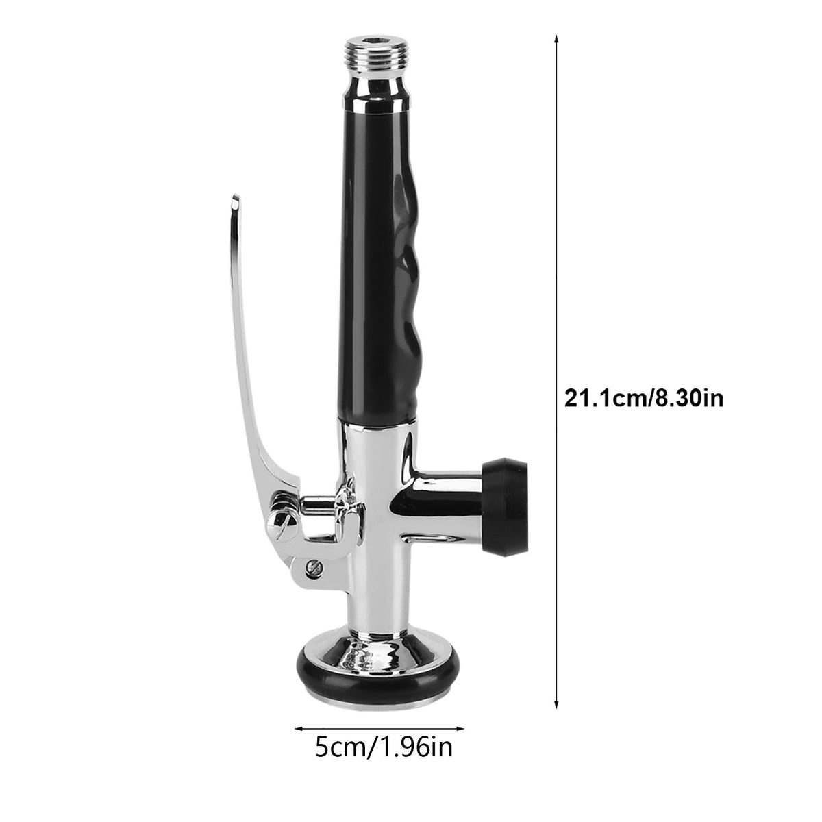 Pull Down Faucet Swivel Sink Tap Pre Rinse Spout Spray Head Kitchen