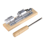Mechanical Walnut Cracker Nut Opener Kitchen Tools Desktop Wood Base Handle