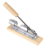Mechanical Walnut Cracker Nut Opener Kitchen Tools Desktop Wood Base Handle - 45-Degree Angle