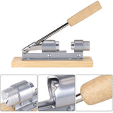 Mechanical Walnut Cracker Nut Opener Kitchen Tools Desktop Wood Base Handle - Extra Image