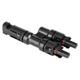 1Pair Solar Panel Y Branch PV Connectors Male Female Adapter Cable