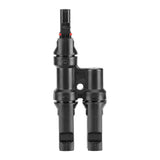 1Pair Solar Panel Y Branch PV Connectors Male Female Adapter Cable - Extra Image