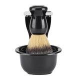 3 PCS Professional Men Shaving Brush Stand Holder Bowl Set