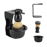3 PCS Professional Men Shaving Brush Stand Holder Bowl Set