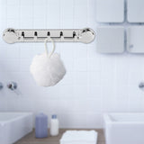 Multifunction Plastic Towel Wall Rack Hook Holder with Suction Cup for Bathroom Kitchen