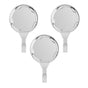 3Pcs/Set ABS Towel Wall Hook Rack Holder with Suction Cup for Bathroom Kitchen