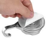 3Pcs/Set ABS Towel Wall Hook Rack Holder with Suction Cup for Bathroom Kitchen - Extra Image