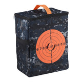 Portable Target Pouch Storage Carry Equipment Bag for Guns Darts - Top-Down View