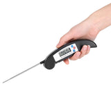 Cooking Food Probe Thermometer for Kitchen BBQ Meat Temperature Measurement Black