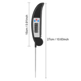Cooking Food Probe Thermometer for Kitchen BBQ Meat Temperature Measurement Black - Extra Image