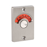 Indicator Privacy Bolt Door Lock Vacant Engaged Screws Bathroom Toilet