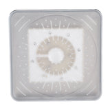 6 Inch Square Rain Shower Head LED Light 3 Color Changing Bathroom Sprinkler