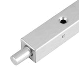 Home Gate Door Security Guard 304 Stainless Steel Flush Latch Bolt Slide Lock 6inch - Rear View
