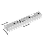 Home Gate Door Security Guard 304 Stainless Steel Flush Latch Bolt Slide Lock 6inch - Extra Image