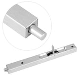 Home Gate Door Security Guard 304 Stainless Steel Flush Latch Bolt Slide Lock 8inch
