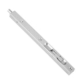 Home Gate Door Security Guard 304 Stainless Steel Flush Latch Bolt - Rear View