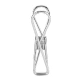 20pcs Stainless Steel Clothes Pegs Household Socks Underwear Drying Rack Clip Holder