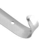 Professional Stainless Steel Shiny Silver Metal Shoe Horn Shoehorn for Seniors elderly
