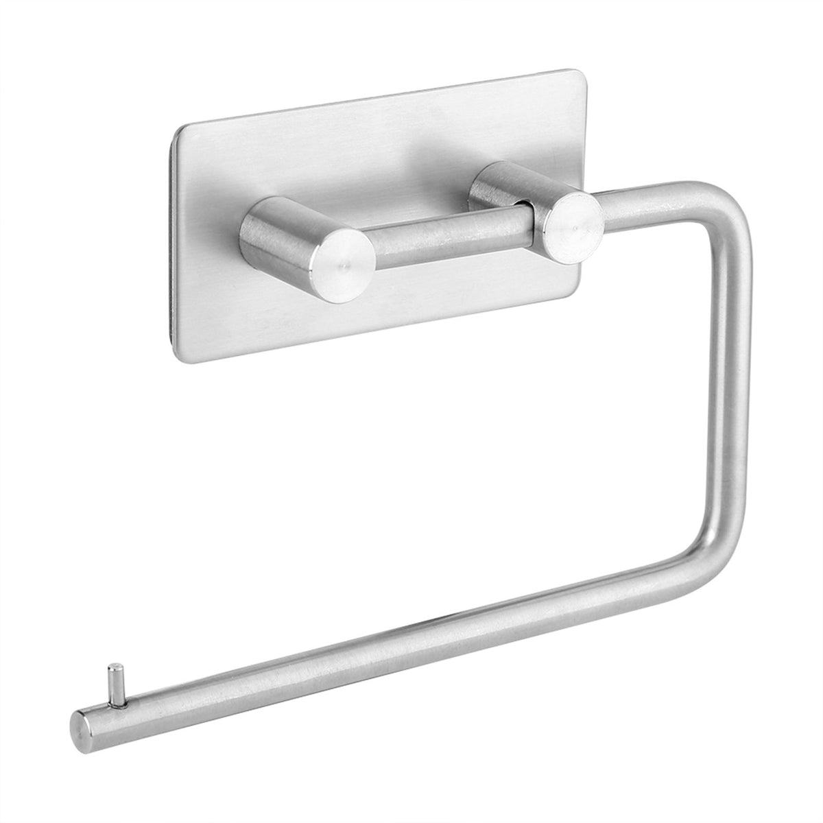 Wall Mounted Stainless Steel Roll Paper Holder Tissue Towel Rack for Bathroom Toilet