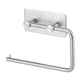 Wall Mounted Stainless Steel Roll Paper Holder Tissue Towel Rack for Bathroom Toilet