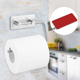 Wall Mounted Stainless Steel Roll Paper Holder Tissue Towel Rack for Bathroom Toilet - Extra Image