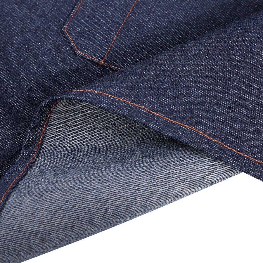 Denim Bib Apron Leather Strap Baker Bartender BBQ Chef Work Cook Uniform