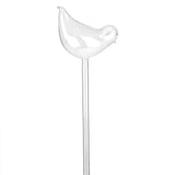 House Plants Flowers Automatic Self Watering Devices Clear Glass Water Feeder Bird Shape