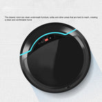 USB Rechargeable Automatic Smart Robot Vacuum Floor Cleaner Household Sweeping Machine Black