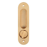 Sliding Door Lock Handle Anti theft with Keys for Barn Wood Furniture Hardware Gold - 45-Degree Angle