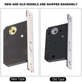 Sliding Door Lock Handle Anti theft with Keys for Barn Wood Furniture Hardware Gold - Extra Image