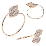 12Pcs Rhinestone Napkin Ring Set Handmade Buckle Holder Wedding Dinner Decoration