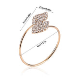 12Pcs Rhinestone Napkin Ring Set Handmade Buckle Holder Wedding Dinner Decoration - Extra Image