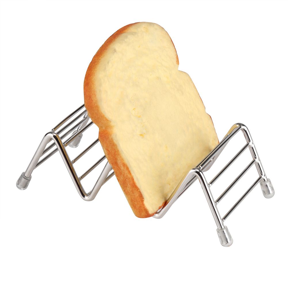 Wave Shape Stainless Steel Mexican Taco Holder Display Stand Shell Rack 2-3 Slot