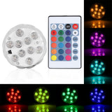 Remote Control Submersible Waterproof LED Light Color Changing Aquarium Fish Tank Decor - Top-Down View