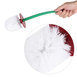 Cherry - Shape Cleaning Toliet Brush Holder Standing Set Lavatory Bathroom Tool - Side View