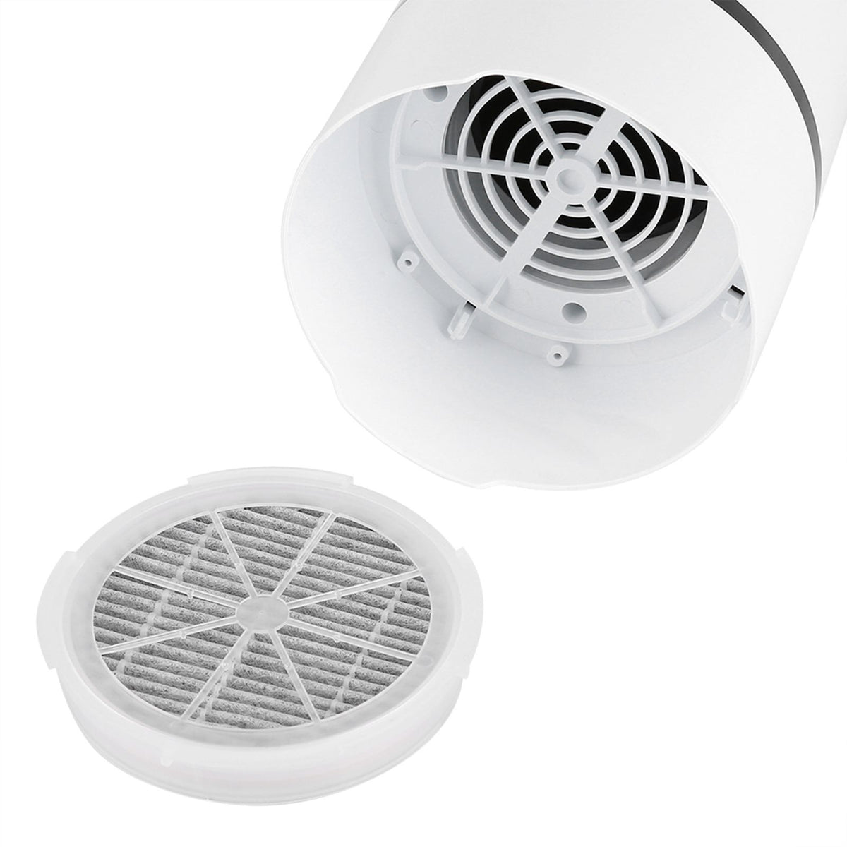 Desktop Anion Sterilization USB Air Purifier Cleaner Odor Smell Bacteria Remove with Filter